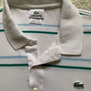 Lacoste Striped Polo